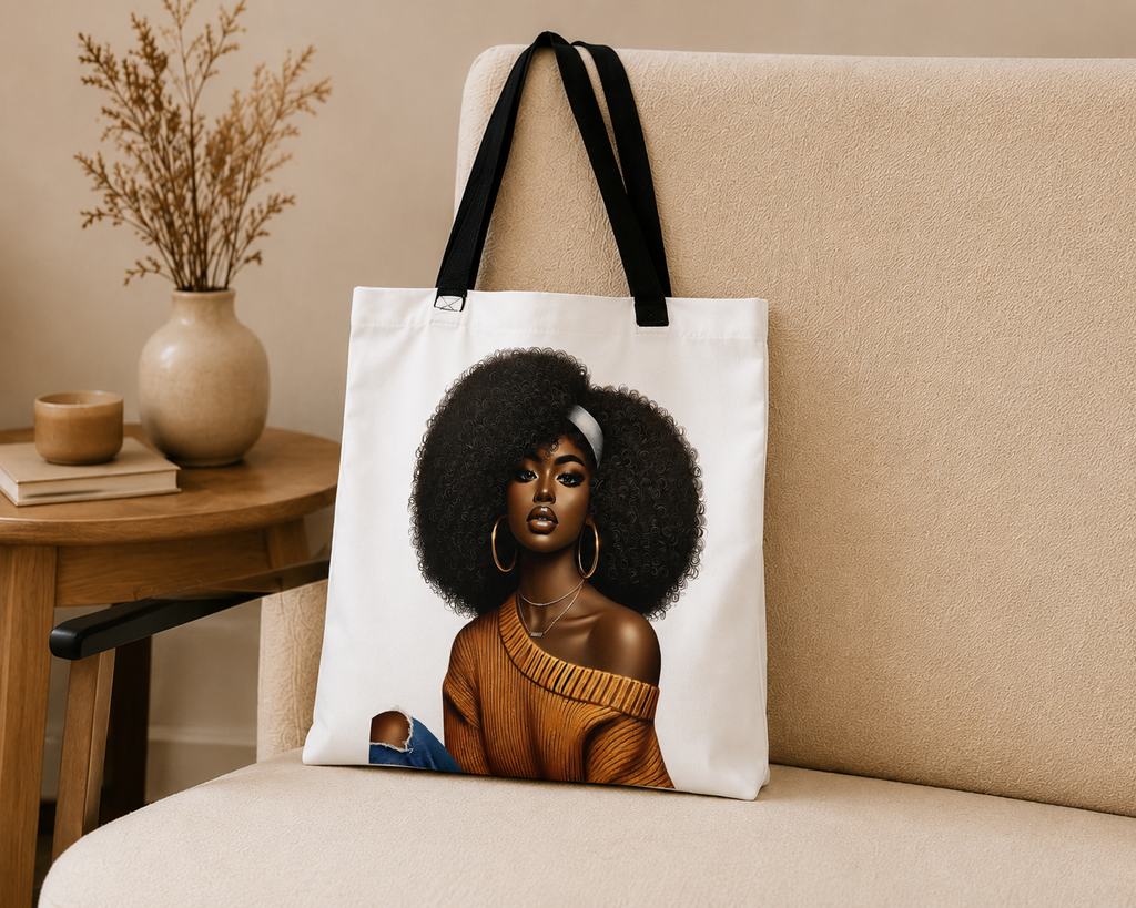 Afro Luxe Serenity Tote
