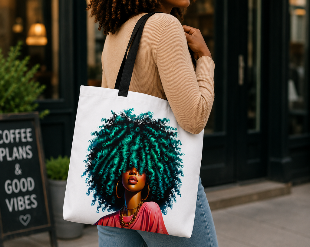 Emerald Energy Curls Tote