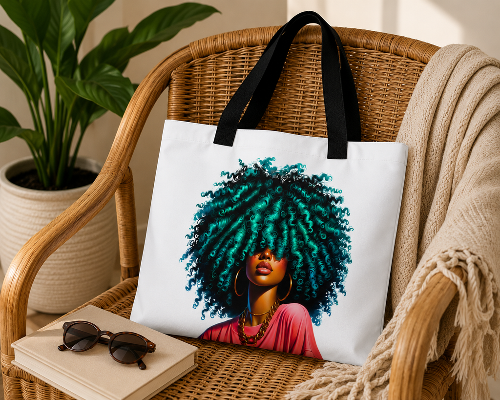 Emerald Energy Curls Tote