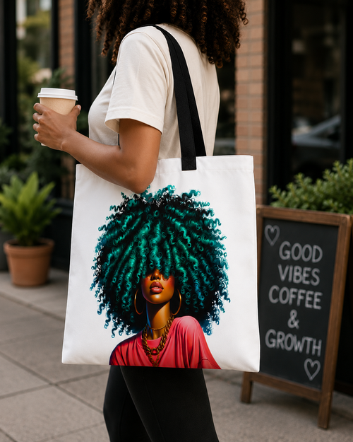 Emerald Energy Curls Tote