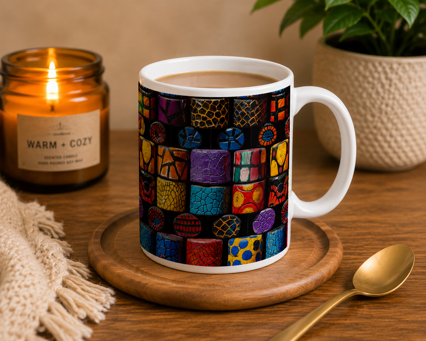 Midnight Mosiac Mug