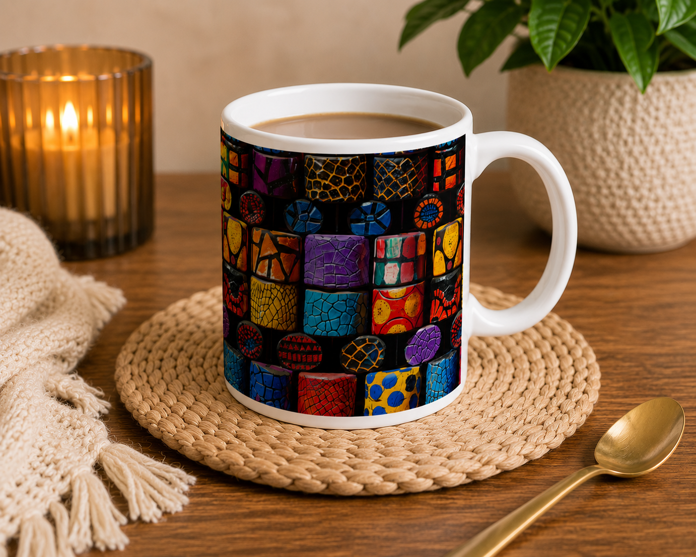 Midnight Mosiac Mug