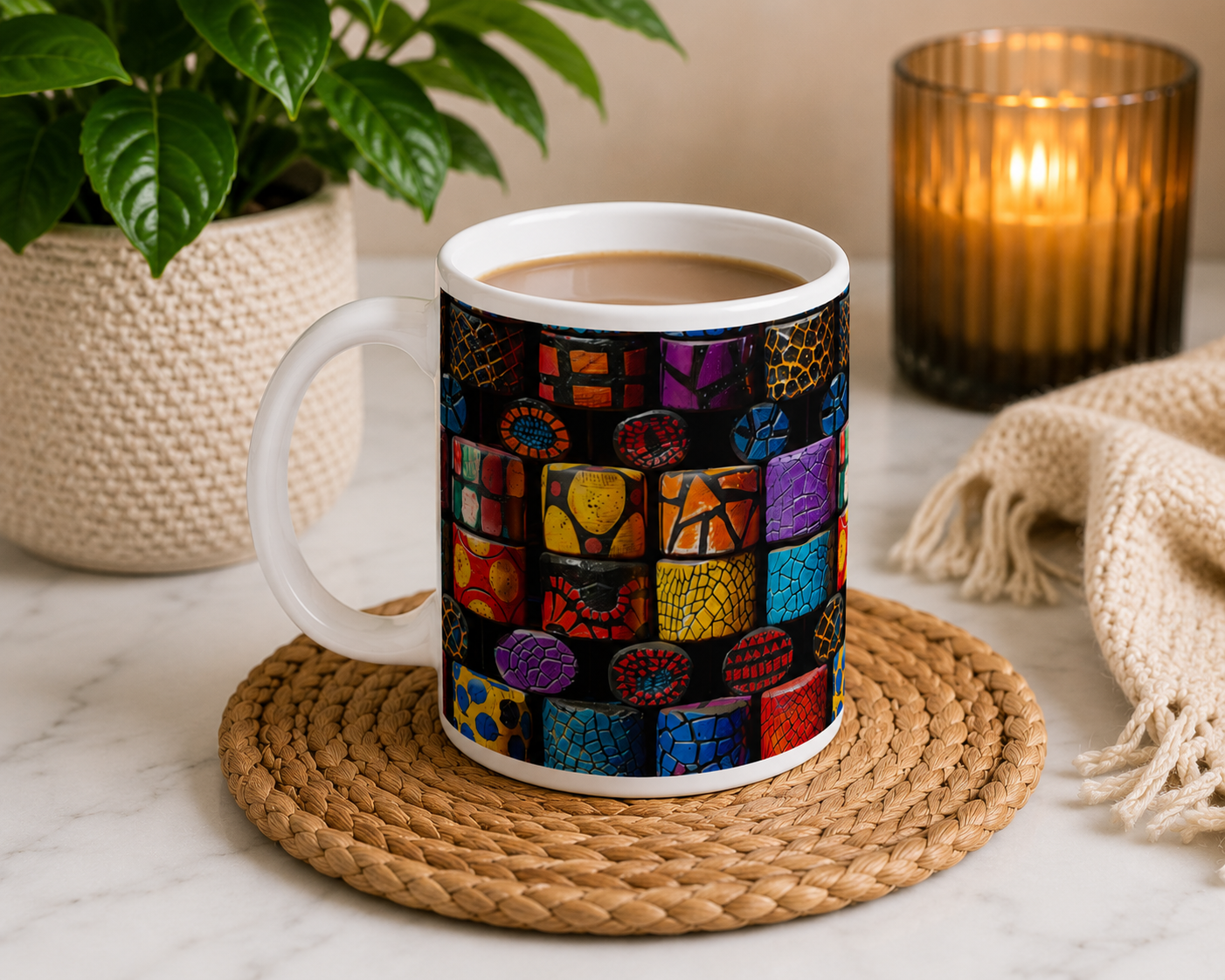 Midnight Mosiac Mug