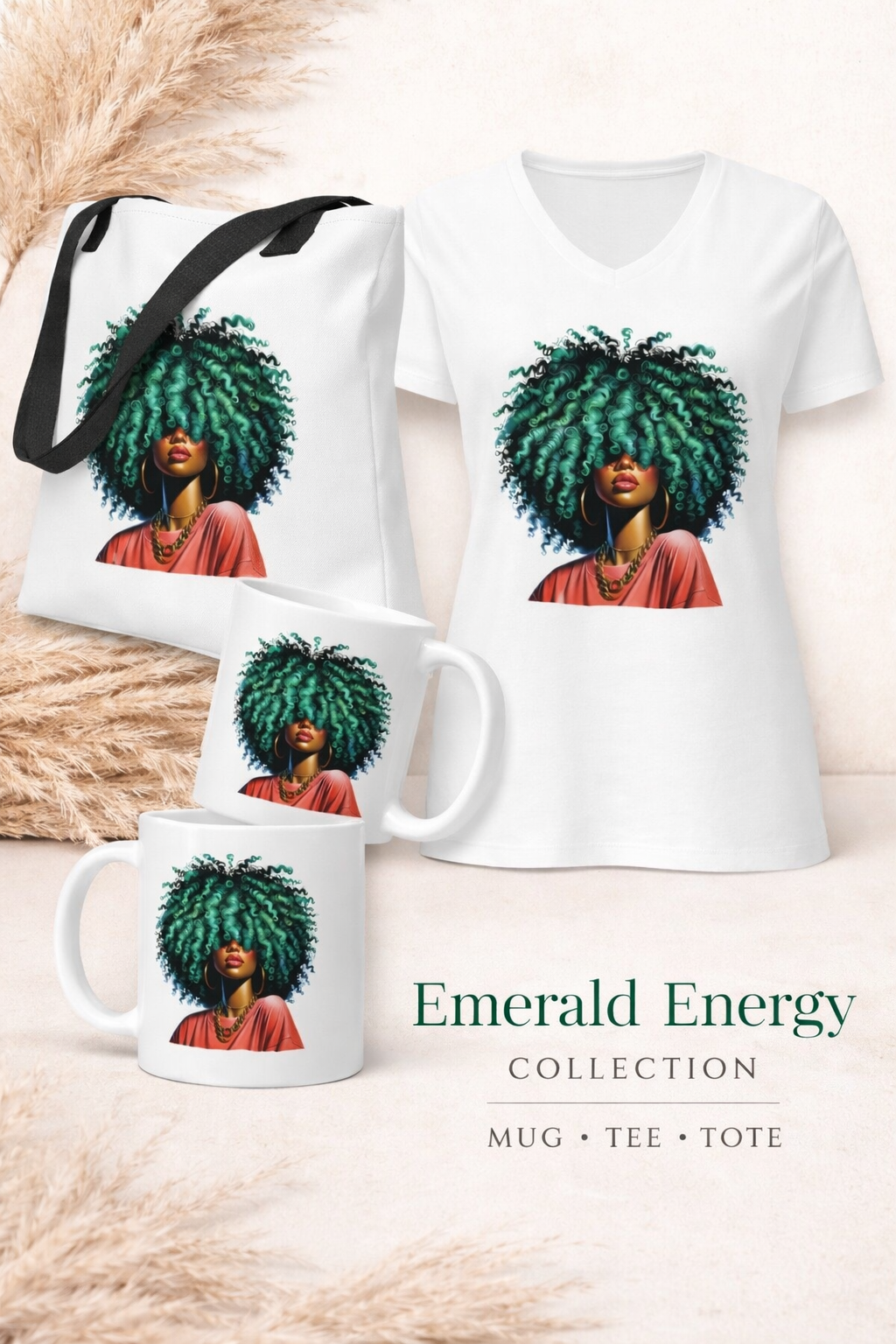 Emerald Energy Curls Collection
